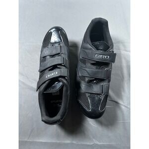 Giro Techne Mens Cycling Shoes Black Road Bike Indoor Spin Shoes Size 14.5 US